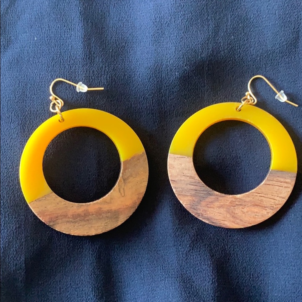 Duo-Toned Earrings